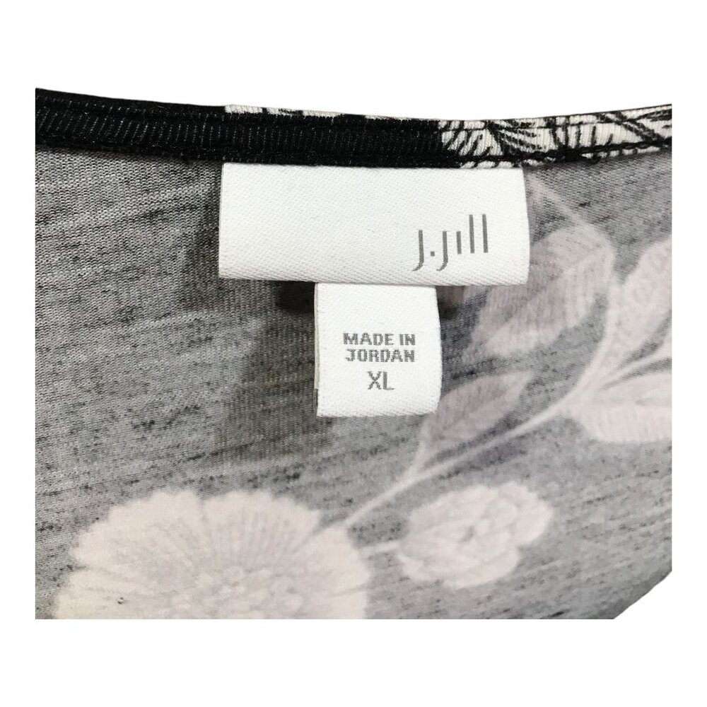 J. Jill Black and White Floral Dress - Picture 5 of 5